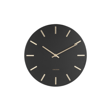 Dizajnové nástenné hodiny 5821BK Karlsson Charm small, 30 cm